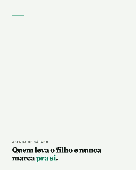 Peça de Instagram da Bloom Odonto, arquétipo extreme margin