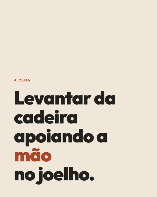 Peça de Instagram da Kaia Studio, arquétipo statement centered