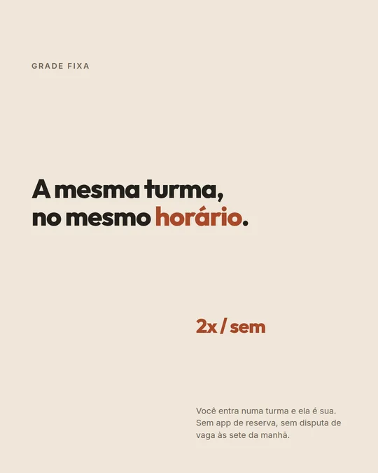 Peça de Instagram da Kaia Studio, arquétipo modular field